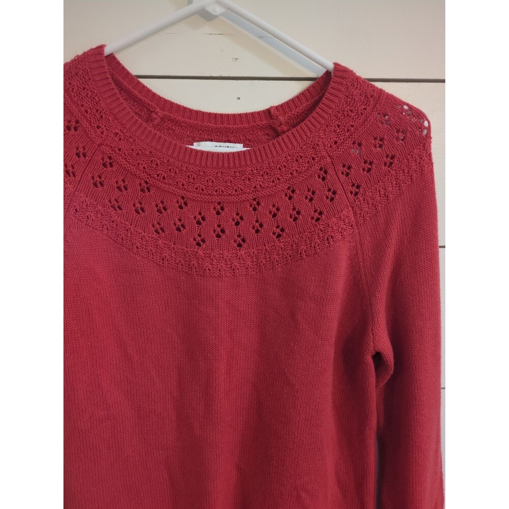 Sonoma red sweater Traditional Christmas holiday party winter small